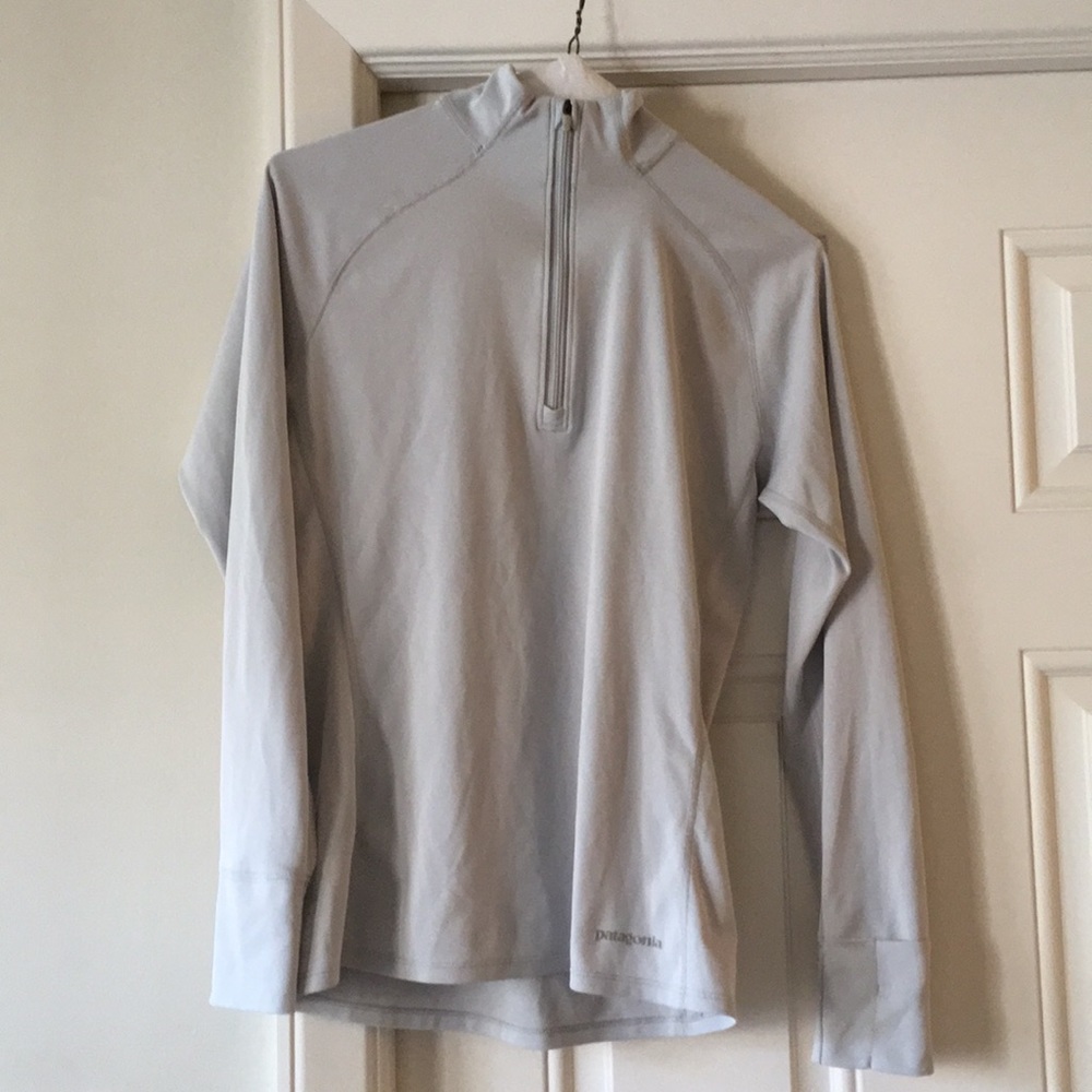 Patagonia lightweight 1/4 zip running shirt